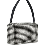 Borsa con cristalli heiress  in argento Alexander wang  - donna 