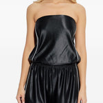 Top senza spalline in nero Alexander wang  - donna 