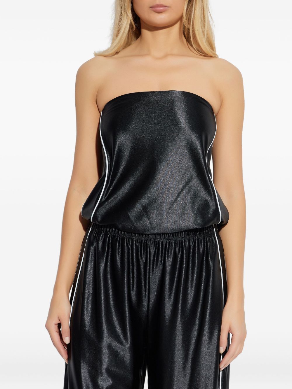 Top senza spalline in nero Alexander wang  - donna 