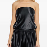 Top senza spalline in nero Alexander wang  - donna 