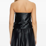 Top senza spalline in nero Alexander wang  - donna 