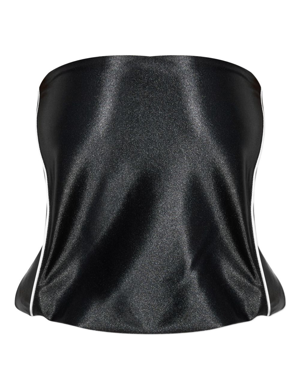 Top senza spalline in nero Alexander wang  - donna 