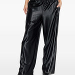 Pantaloni con vita elasticizzata in nero Alexander wang  - donna 