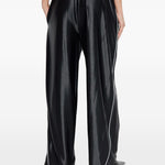 Pantaloni con vita elasticizzata in nero Alexander wang  - donna 