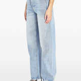 Jeans con strass in blu Alexander wang  - donna 