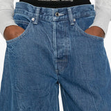 Jeans con elastico ballon fit in blu Alexander wang - donna 