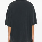 T-shirt con stampa in nero Alexander wang - donna 