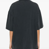T-shirt con stampa in nero Alexander wang - donna 