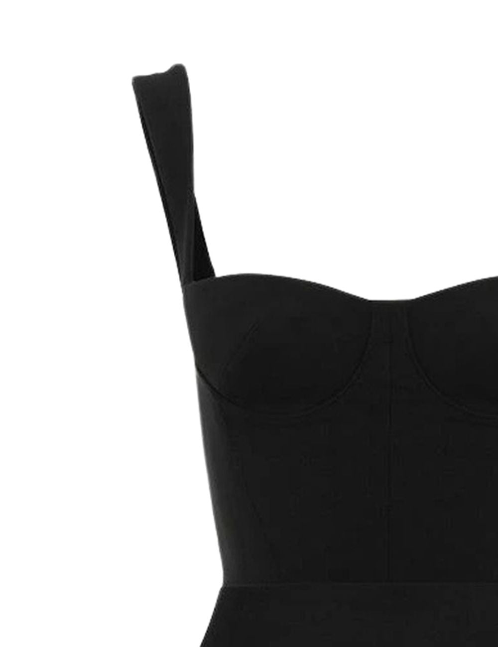 Abito lungo con design semi-trasparente in nero Alex perry - donna 