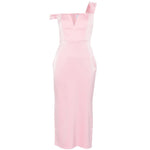 Abito satinato monospalla in rosa Alex perry - donna 