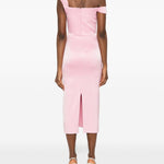 Abito satinato monospalla in rosa Alex perry - donna 
