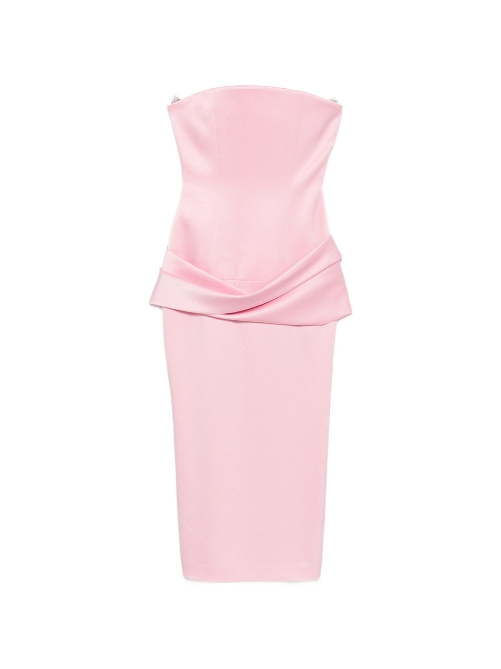 Abito midi avvitato in rosa Alex Perry - donna 