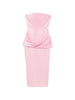 Alex Perry women's fitted midi dress in pink