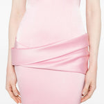 Abito midi avvitato in rosa Alex Perry - donna 