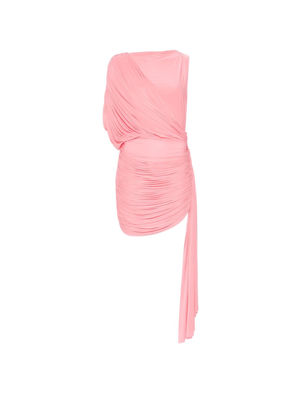 Abito mini drappeggiato in rosa Alex Perry - donna 
