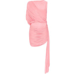 Abito mini drappeggiato in rosa Alex Perry - donna 