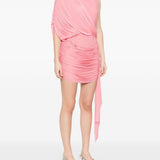 Abito mini drappeggiato in rosa Alex Perry - donna 