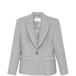 Blazer monopetto in grigio Alex Perry - donna 