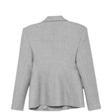 Blazer monopetto in grigio Alex Perry - donna 