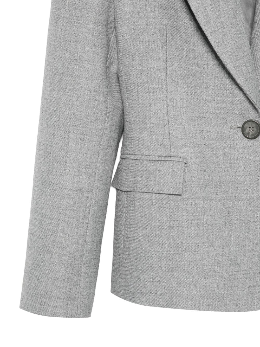 Blazer monopetto in grigio Alex Perry - donna 