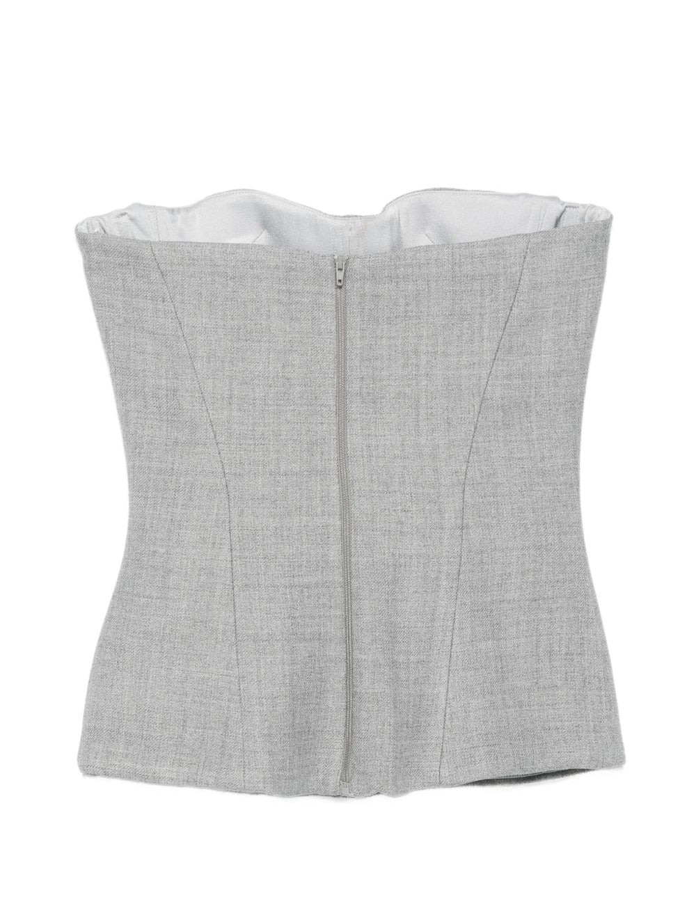 top corsetto in grigio Alex Perry - donna 
