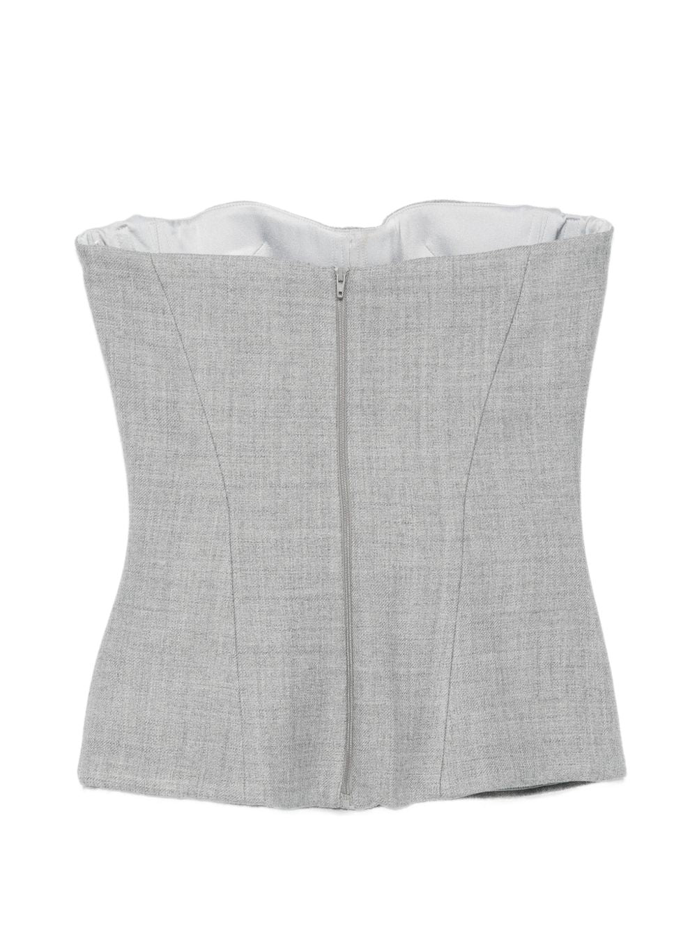 top corsetto in grigio Alex Perry - donna 