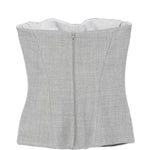top corsetto in grigio Alex Perry - donna 