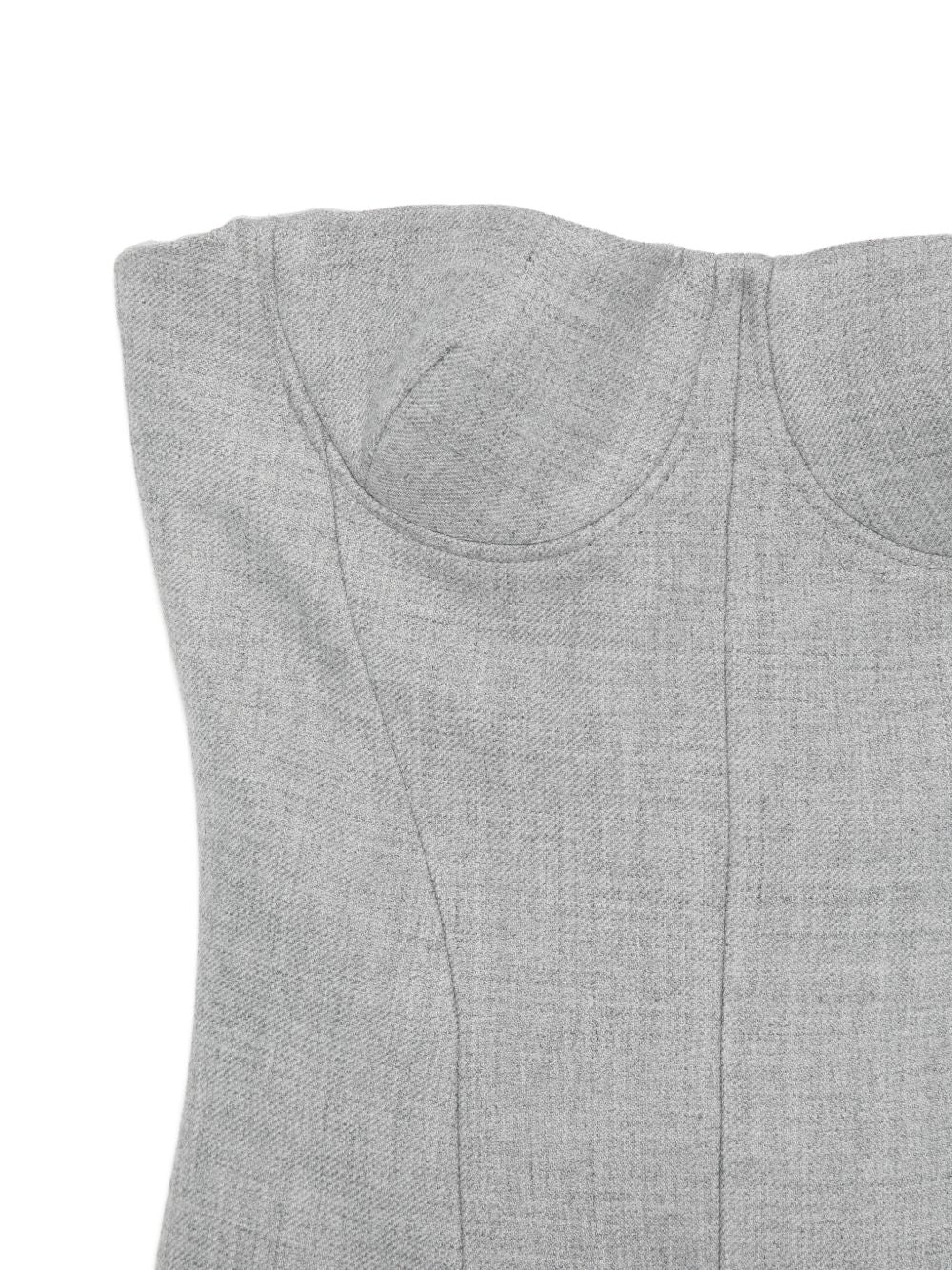 top corsetto in grigio Alex Perry - donna 