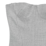 top corsetto in grigio Alex Perry - donna 