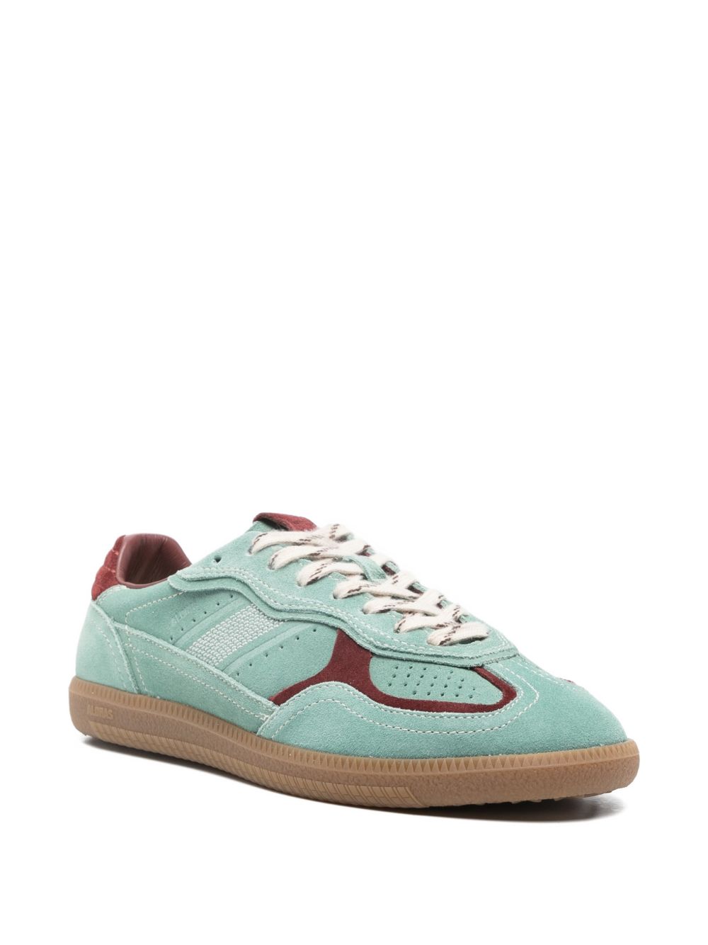 Sneakers basse in pelle 490 in verde Alohas - donna 