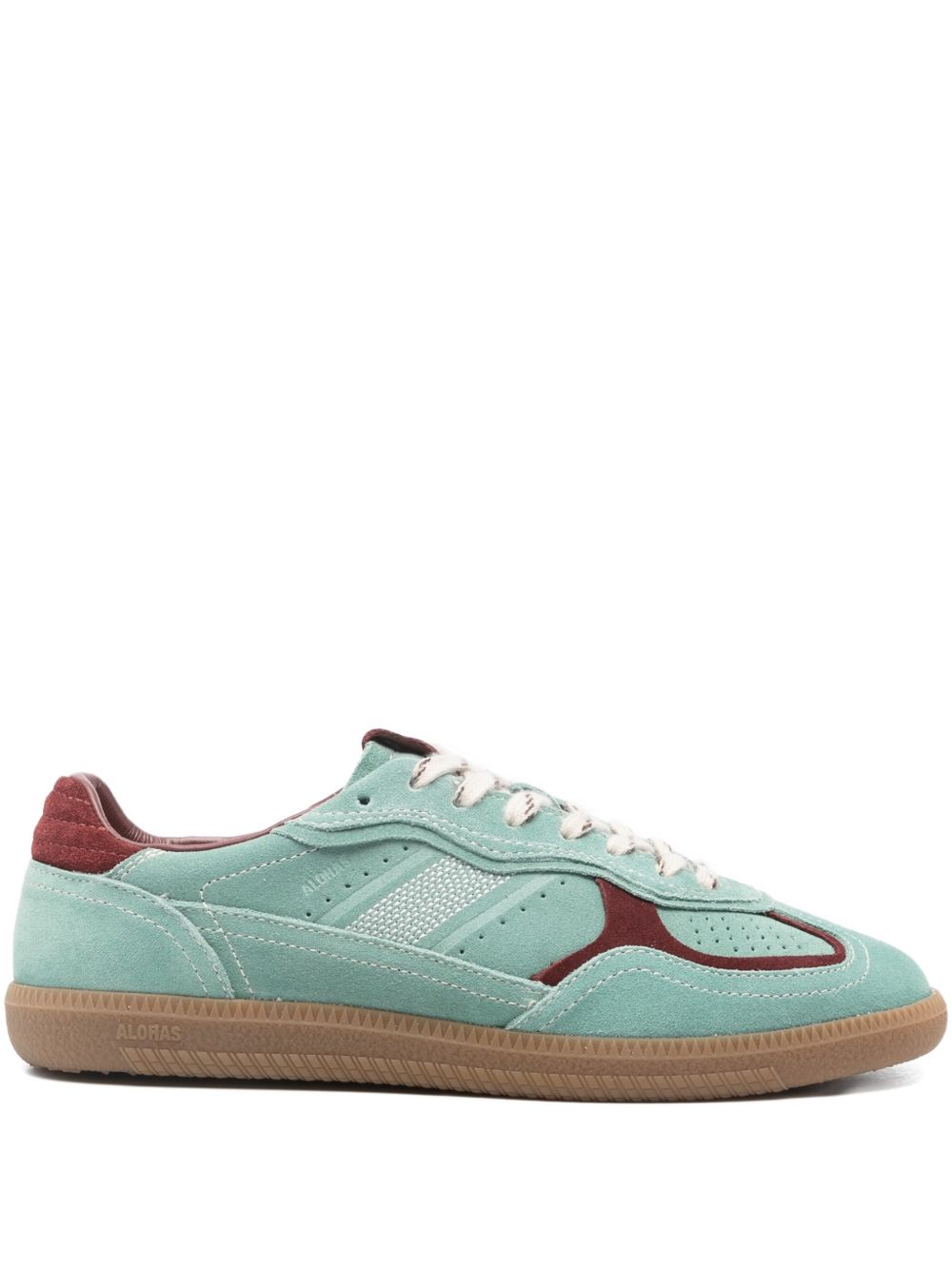 Sneakers basse in pelle 490 in verde Alohas - donna 