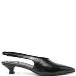 Decollete in pelle eros  in nero Alohas - donna 