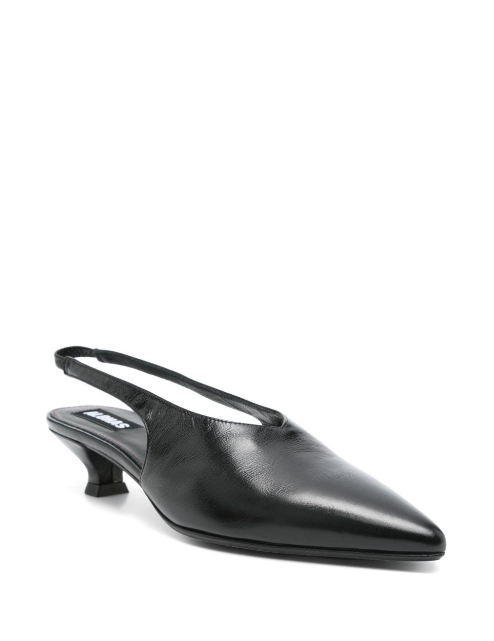 Decollete in pelle eros  in nero Alohas - donna 