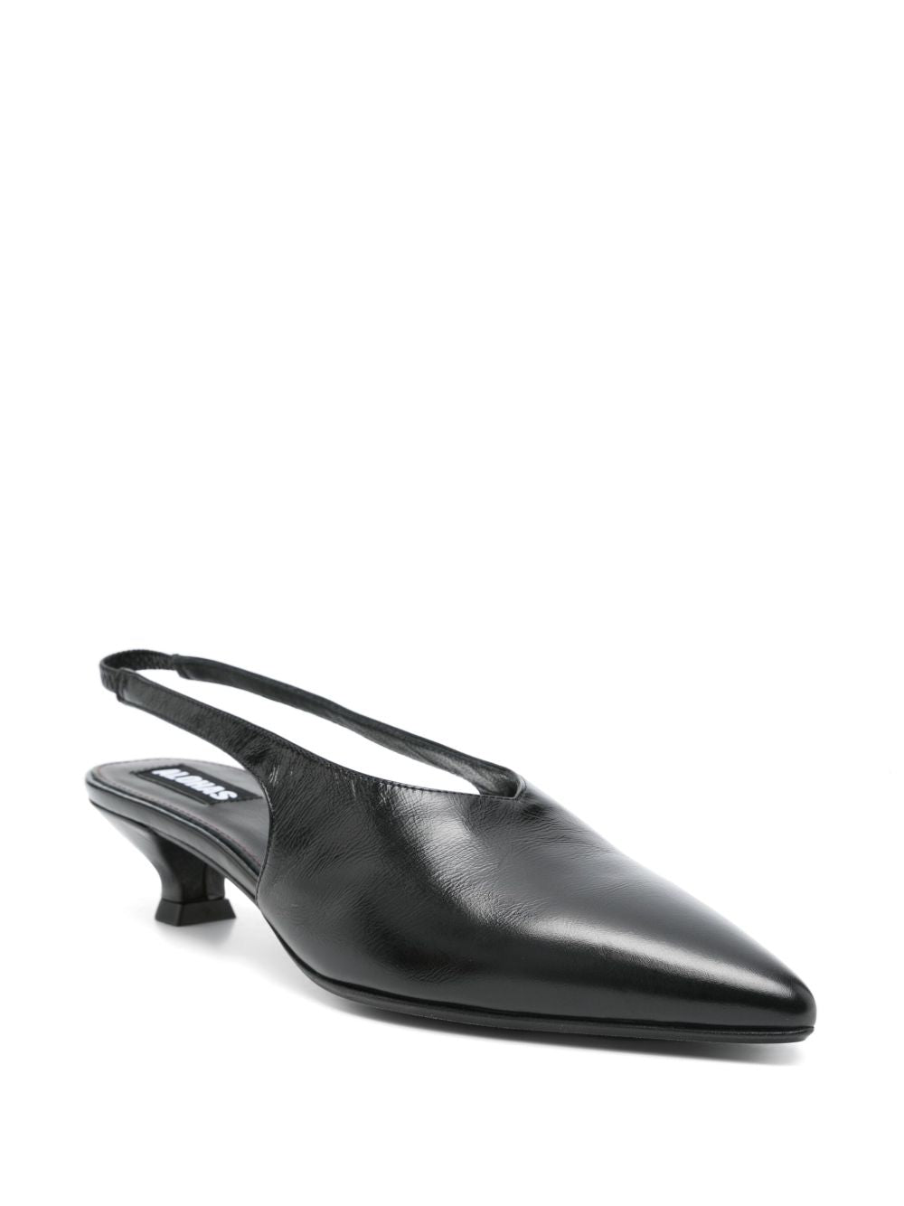 Decollete in pelle eros  in nero Alohas - donna 
