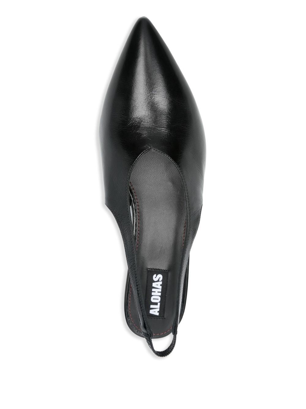 Decollete in pelle eros  in nero Alohas - donna 
