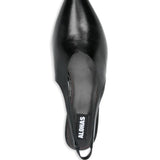 Decollete in pelle eros  in nero Alohas - donna 