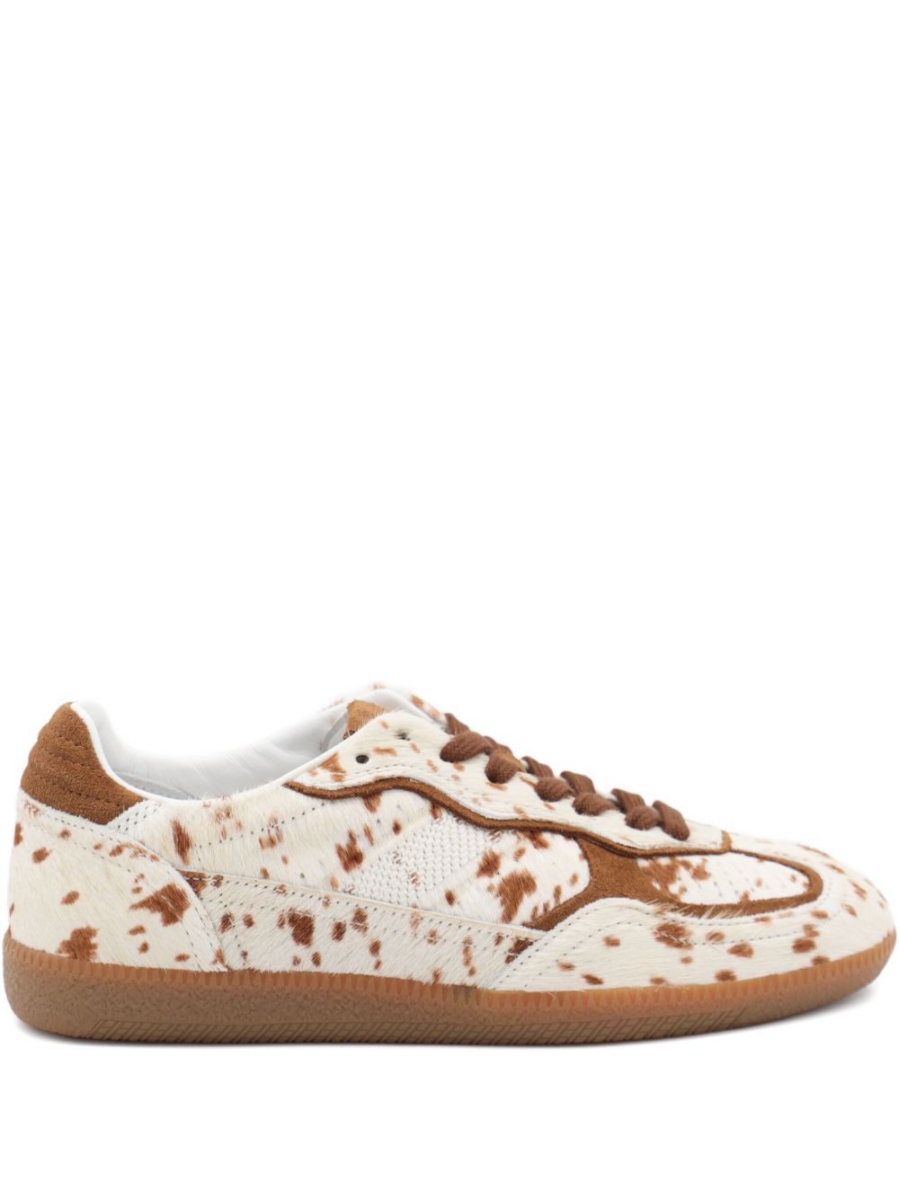 Sneakers basse in pelle 490 in crema Alohas - donna 