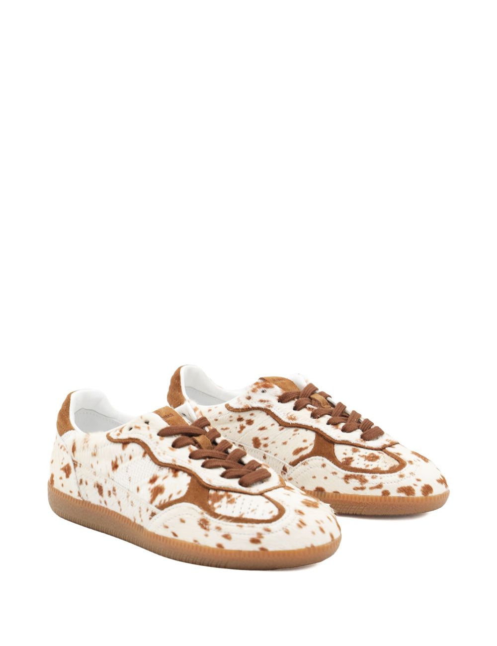 Sneakers basse in pelle 490 in crema Alohas - donna 