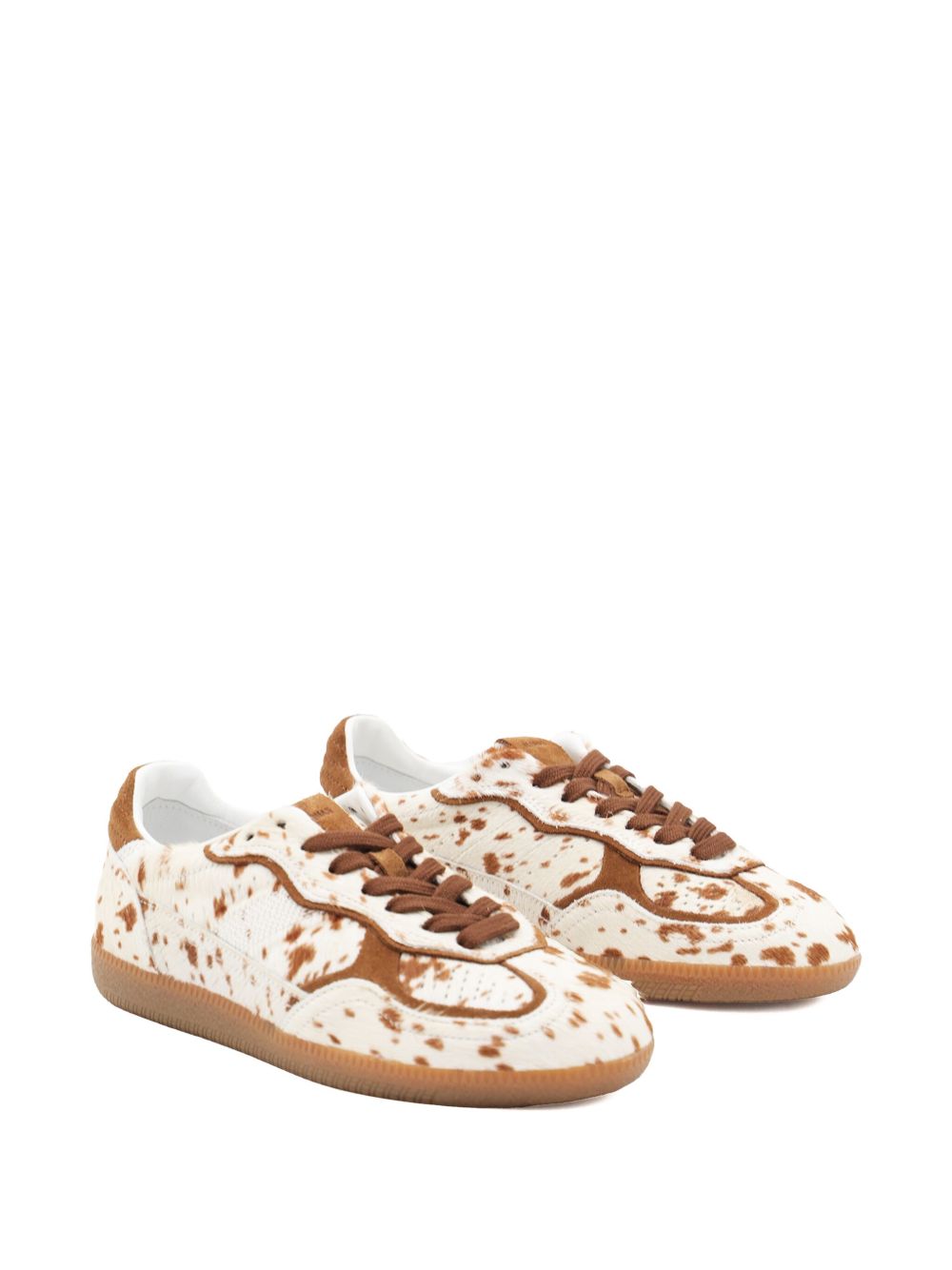 Sneakers basse in pelle 490 in crema Alohas - donna 