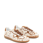 Sneakers basse in pelle 490 in crema Alohas - donna 