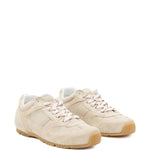 Sneakers basse in pelle 56 in beige Alohas - donna 