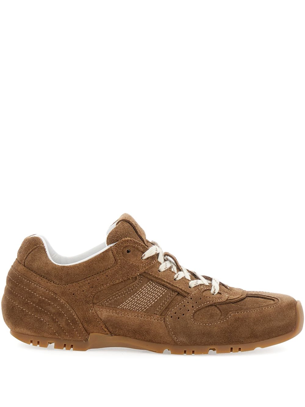 Sneakers in pelle scamosciata in marrone Alohas - donna 