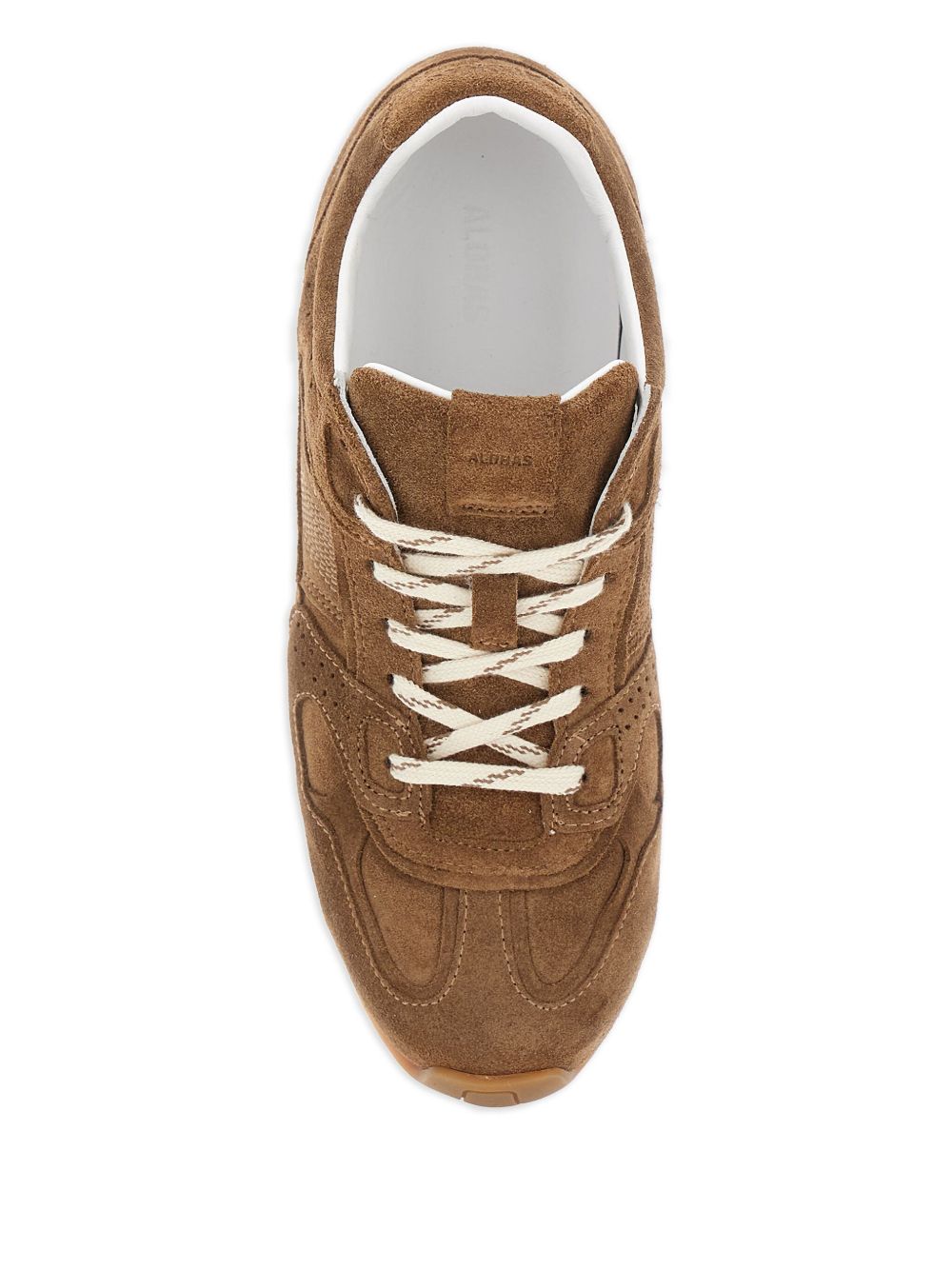 Sneakers in pelle scamosciata in marrone Alohas - donna 