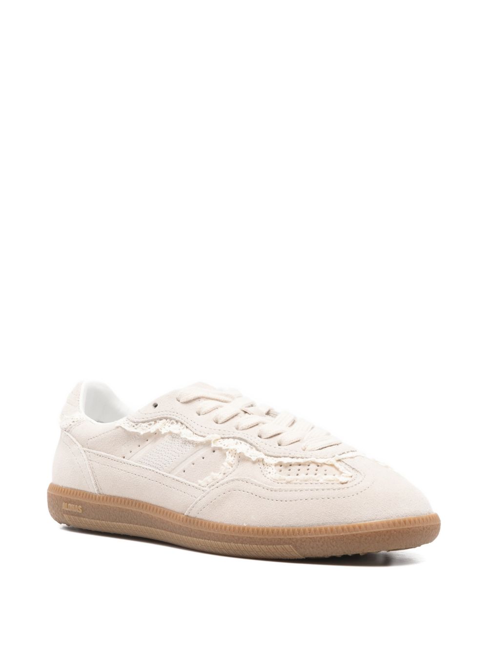 Sneakers basse in pelle 490 in avorio Alohas - donna 