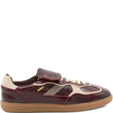 Sneakers basse in pelle 490 in bordeaux Alohas - donna 