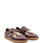 Sneakers basse in pelle 490 in bordeaux Alohas - donna 