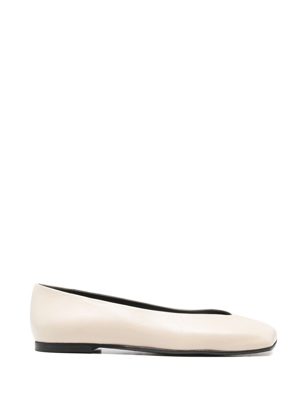 Ballerine in pelle Katia in avorio Alohas - donna 