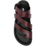 Sandali in pelle in bordeaux Alohas - donna 