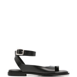 Sandali in pelle in nero Alohas - donna 
