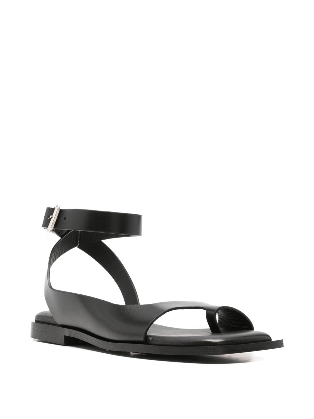 Sandali in pelle in nero Alohas - donna 